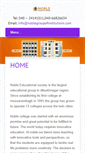 Mobile Screenshot of nobledegreecollege.com